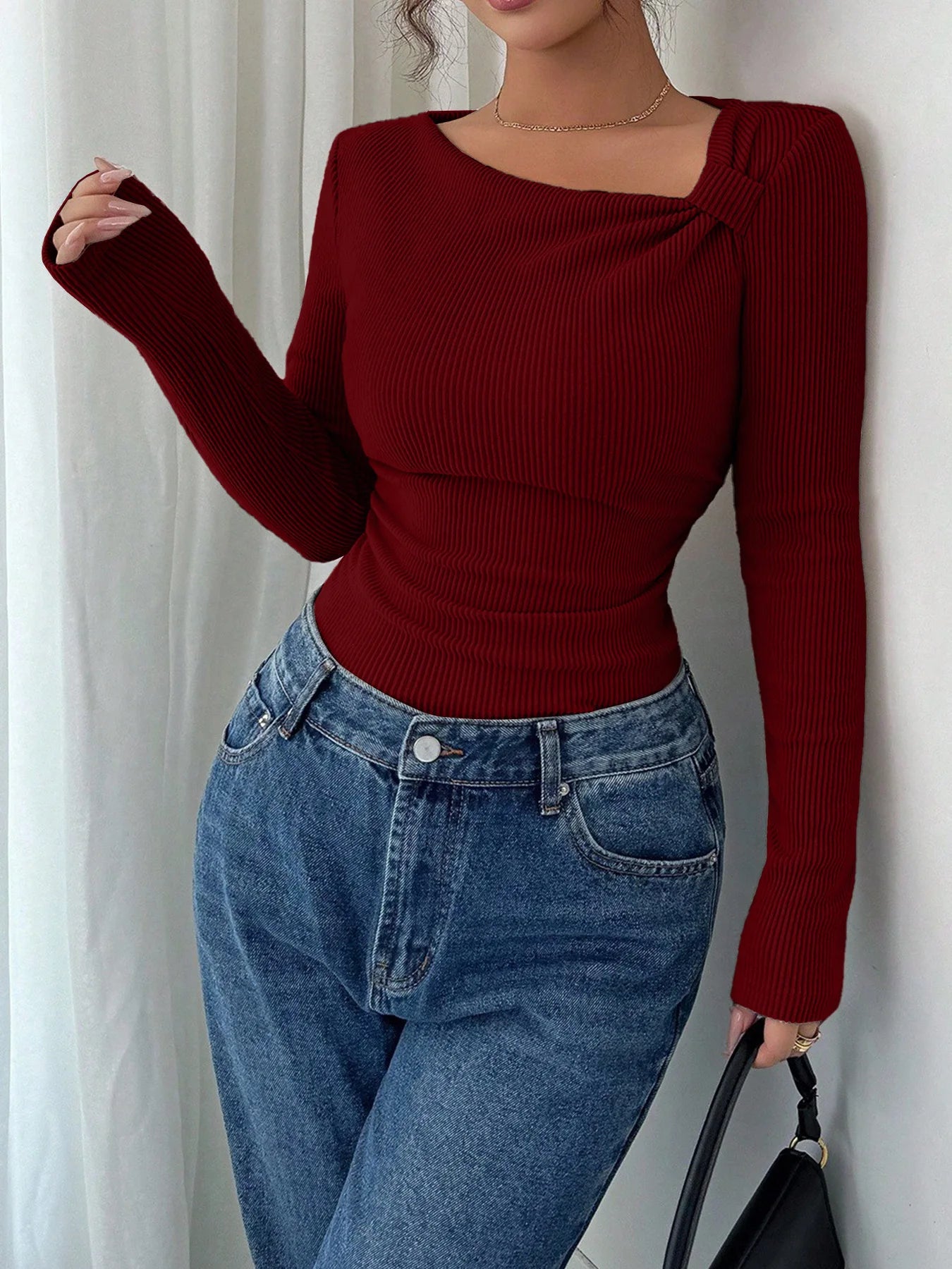 חולצת סריג-מאיה