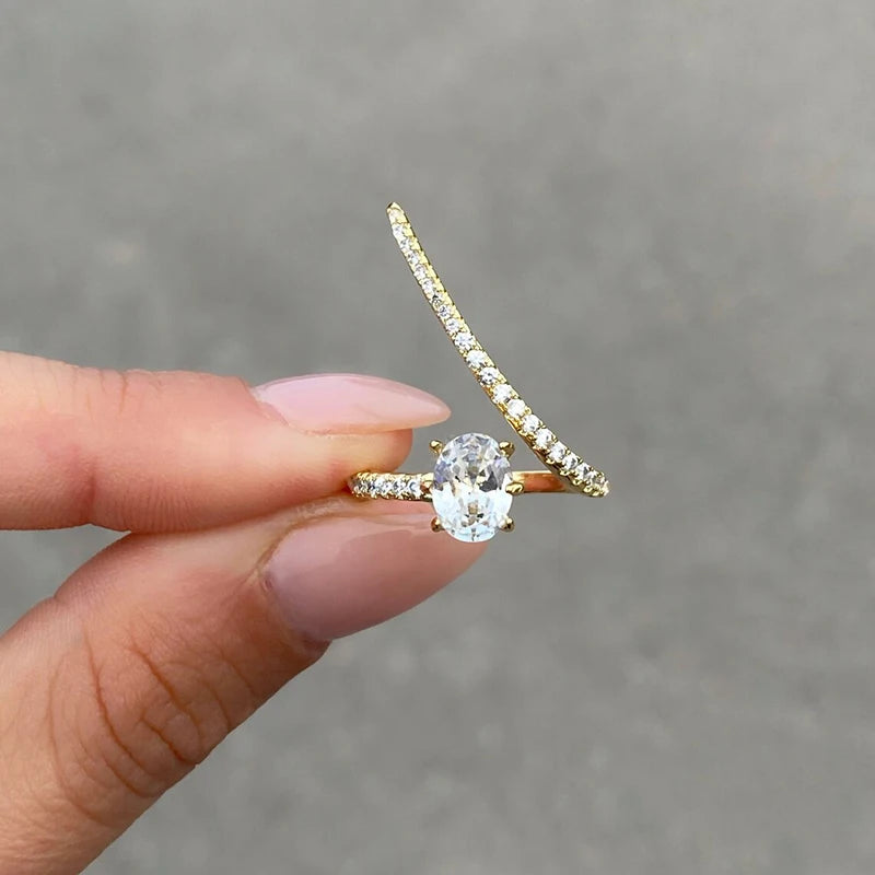 טבעת יוקרה דגם סנפיר