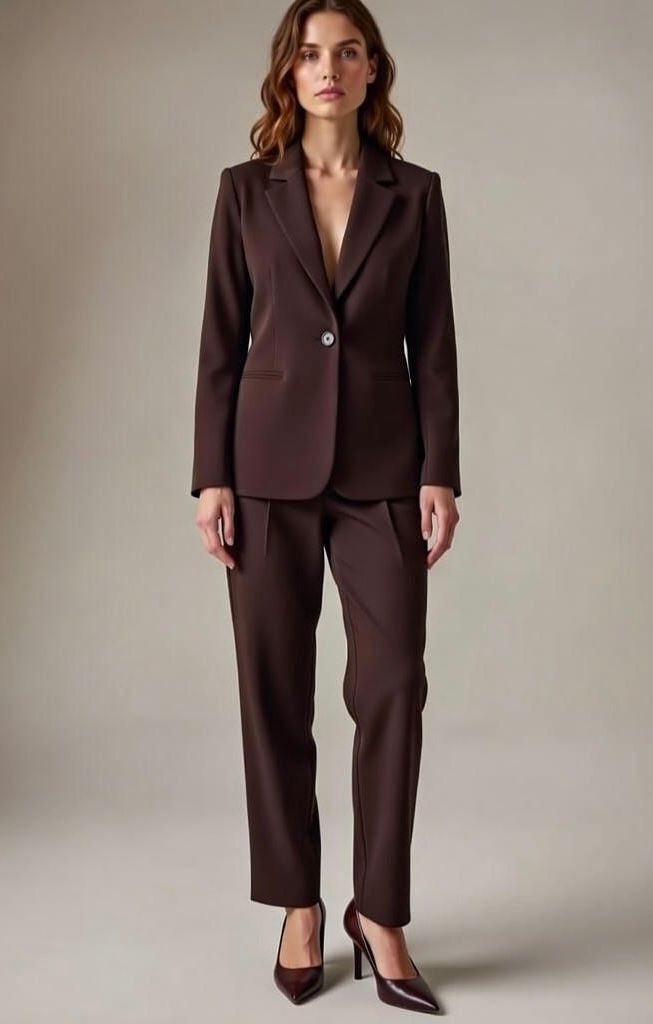 סט בלייזר ארוך